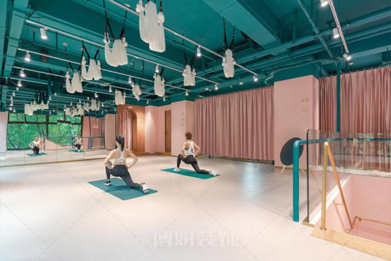 南京概念符号健身房装修设计方案效果图-南京js4399金沙工装公司