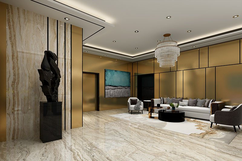 南京新中式酒店装修设计方案效果图-南京js4399金沙工装公司