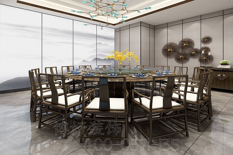 南京历史主题餐厅装修设计效果图